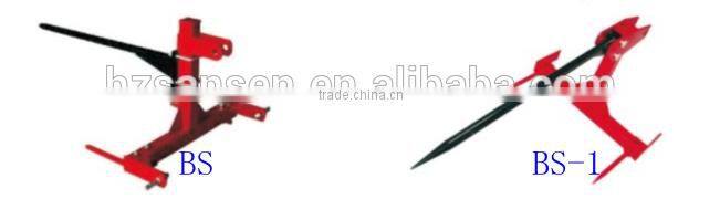 3 Point bale spear for tractors, tractor bale spear made in China