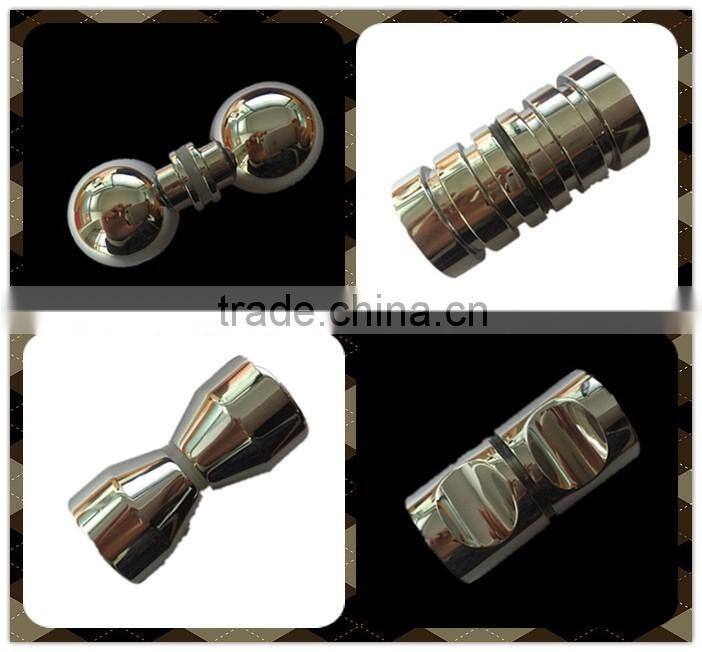 Stainless Steel Handle Pivot Shower handle Bathroom Shower door handle