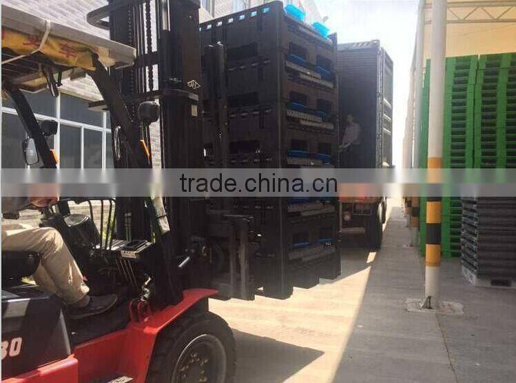 Collapsible Plastic Bulk Bins for Electronic Industry