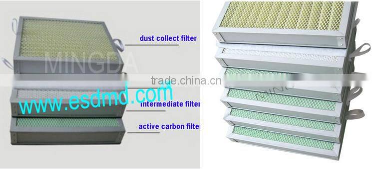 MINGDA MD-3101A ESD soldering smoke absorber/Welding Fume purifier Extractor