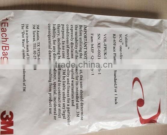China manufacture 2 Port Network utp Faceplate 86x86mm, keystone wall plate RJ45 network 3M faceplate