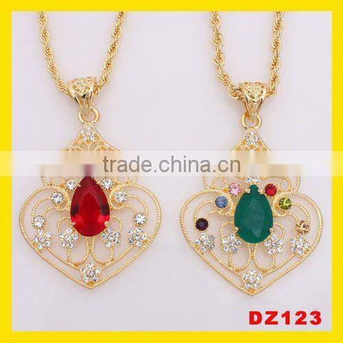 Wolesale pendant jewelry rhinestone charm crystal pendent