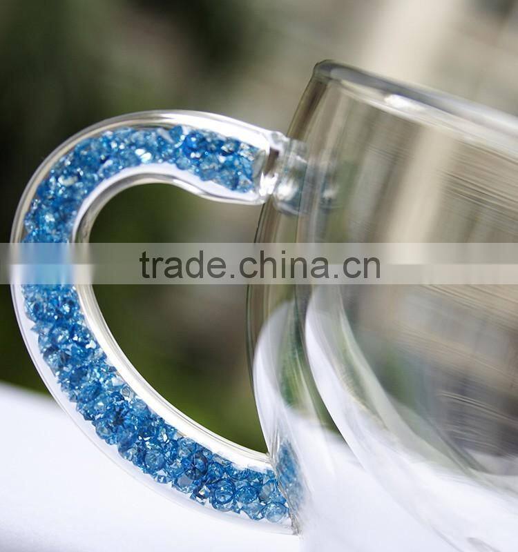 Multi-function cheap clear tea and coffee cup