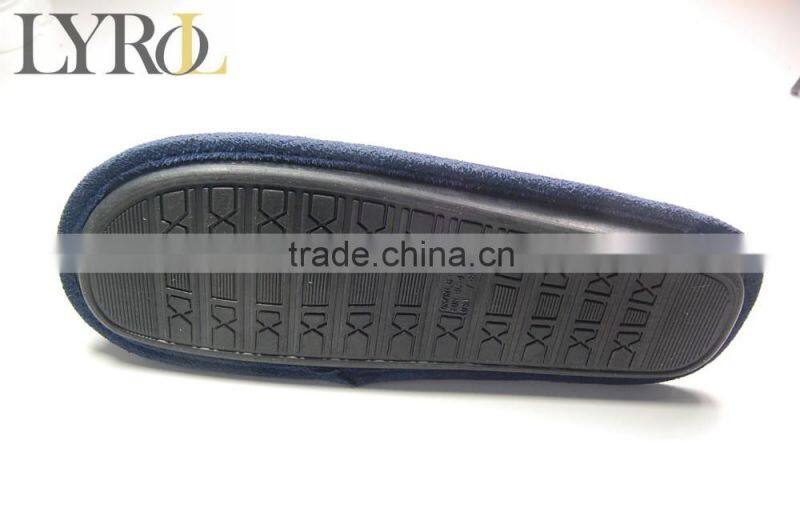 Shoes from china wholesale hand knitted slippers winter knitted slippers men size