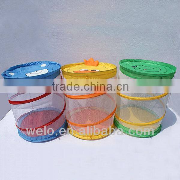 Cylinder laundry hamper and gift