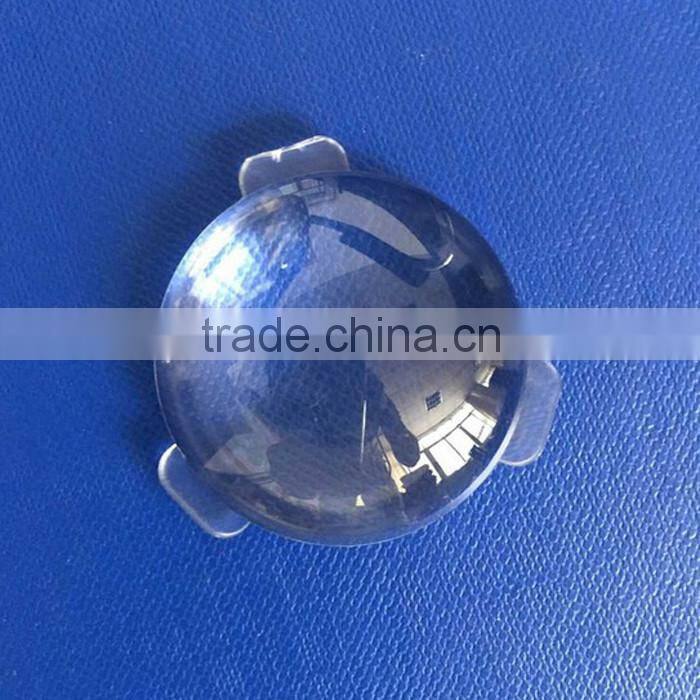 BIJIA Google cardboard lens VR,34mm 3D biconvex lens 45mm FL lens with 3 side flaps wholesale factory