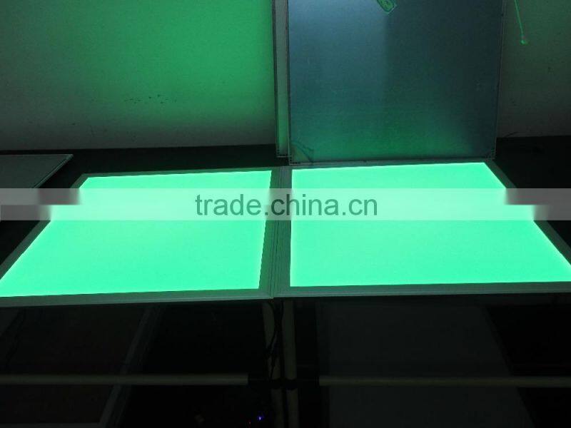 ISO9001 Certified Manufacturer CE approved 32W DMX 600X600 RGB LED Panel Light for DMX512 Dimming System