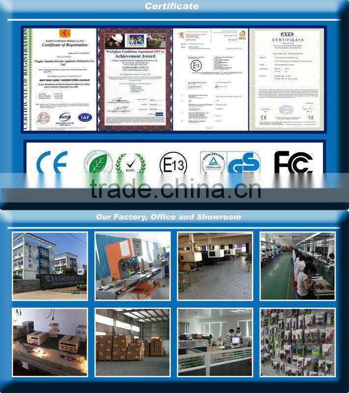 New style usb car charger with blue led ,CE,ROHS certificate