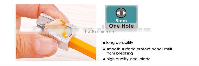 1 Hole Aluminum Flat Pencil Sharpener