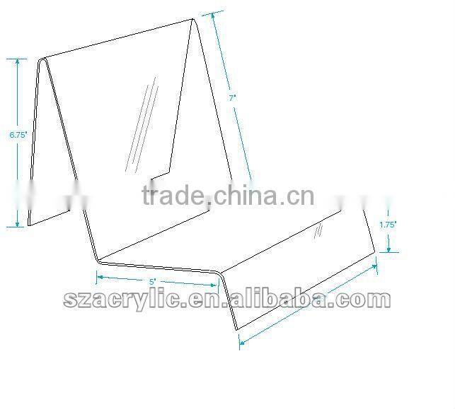 3 tier acrylic display shelf