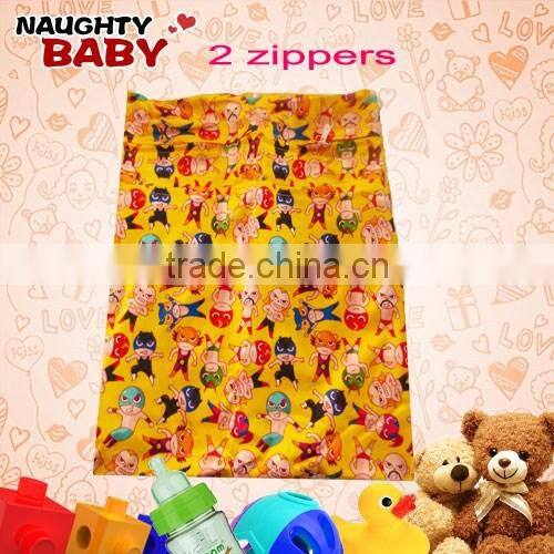Waterproof Printed baby diaper Wet bag, nappy bag manufacturer
