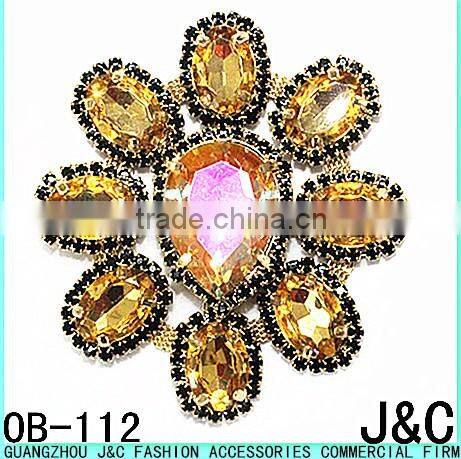 light colorado acrylic stone decorative ballet shoes ornament