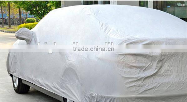 2014 hot selling polyester foldable car cover