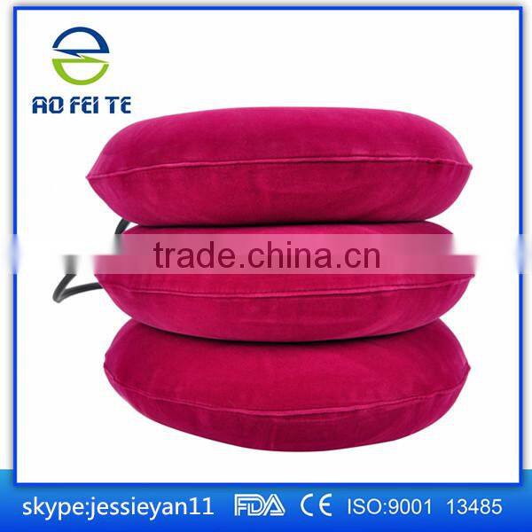 Portable Cervical Collar Neck Support Brace Air Traction Collar For Pain Release