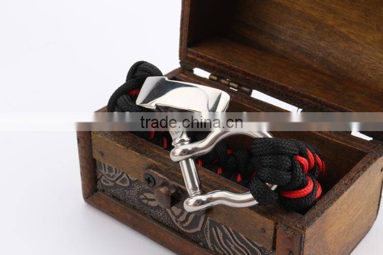 bracelet with logo for man