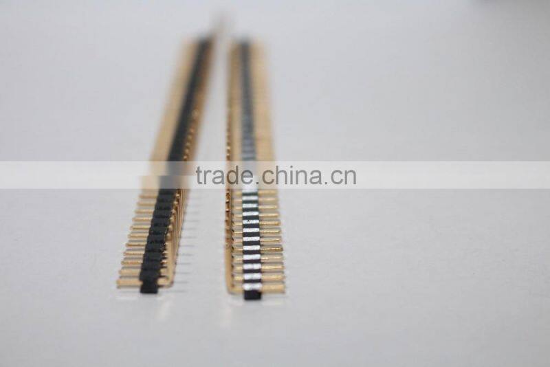 2.54mm pin header connector 1~40 pins
