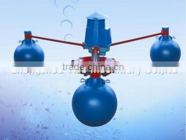 Fish pond paddlewheel aerator