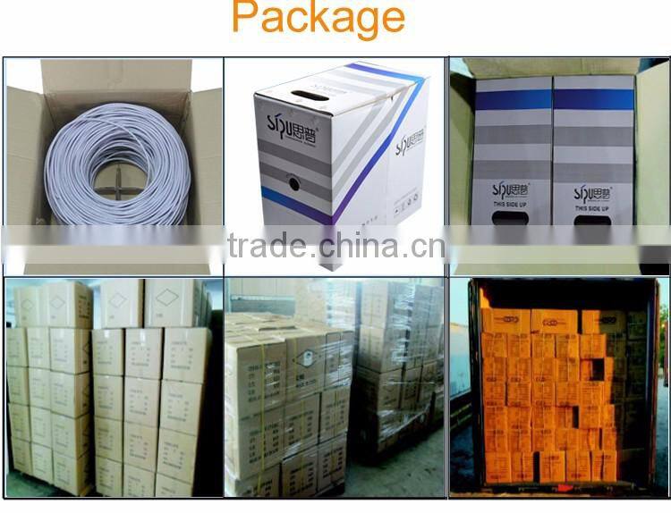 SIPU high quality ftp cat5e network cable best price 305m cat5 ftp lan cable wholesale cat 5e cable