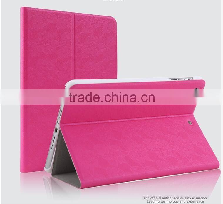 IFC005 Luxury PU Leather Cover CasesFor iPad Air 1/2, 2016 High quality Stand cover cases for iPad5/6 mini tablet pc