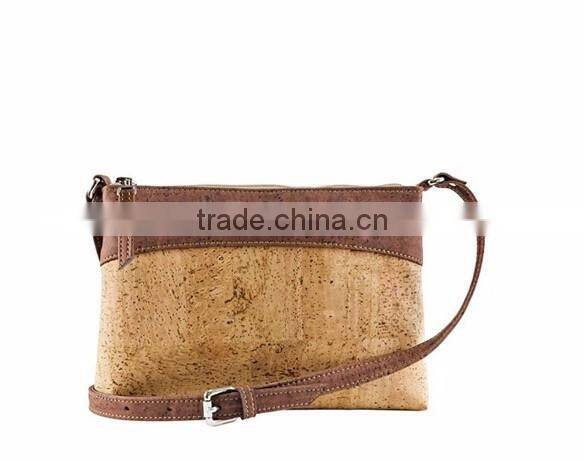 Custom logo design fashionable cork woman lady handbag