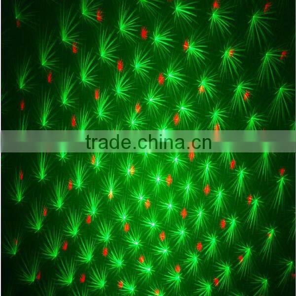 150mW Red & Green mini laser light for home party