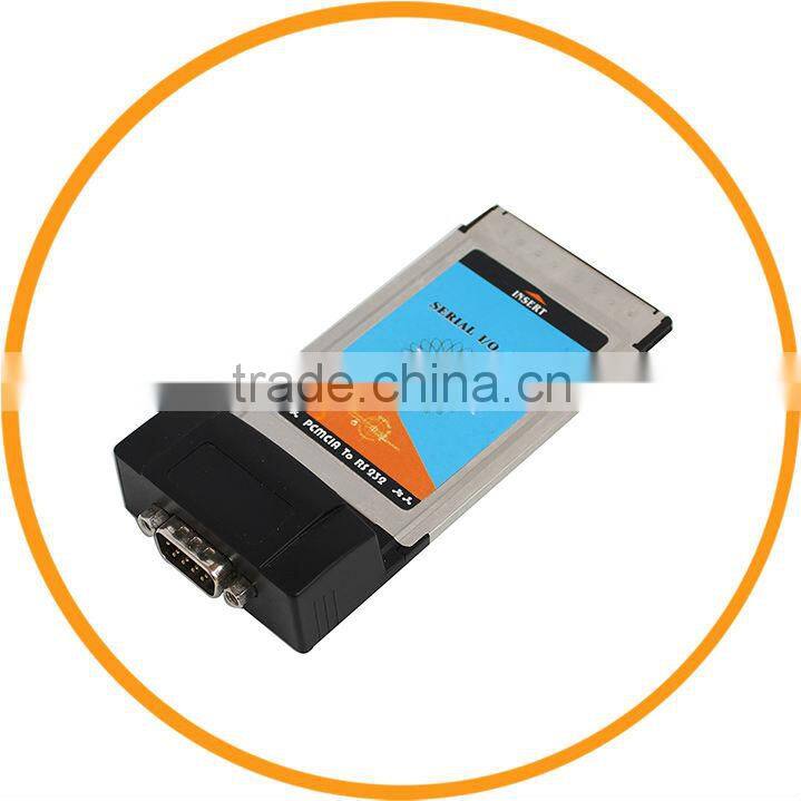 PCMCIA to RS232 Serial DB9 I O Card Adapter for Notebook PC from dailyetech