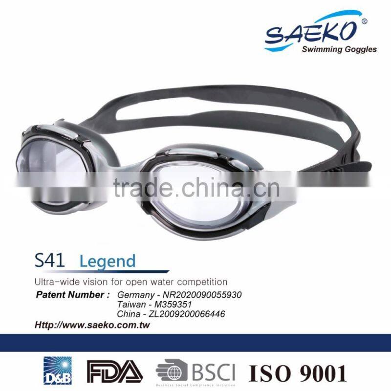 Legend - UV protection Bright Colour Open Water Ironman Adult Lady Swimming Goggles