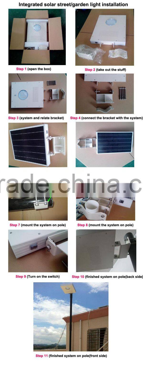 Best Price Guaranteed All in One Integrated Solar LED Street Off Road Light