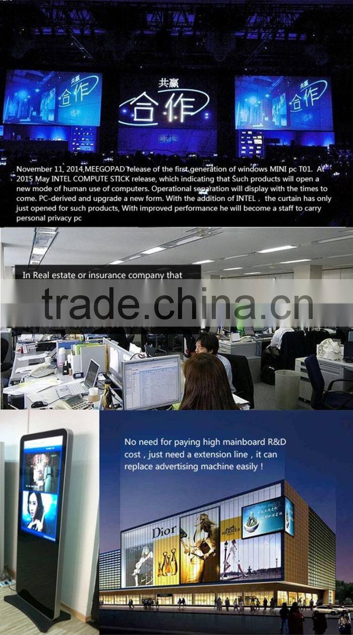 Meegopad T03 Quad Core Win+Android With Smart Quiet Fan Mini Pc 2Gb / 32Gb Intel Quad-Core Wifi Bluetooth Meegopad T03 Mini Pc