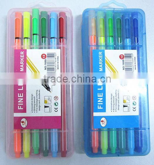 tiny tip water color pens in box