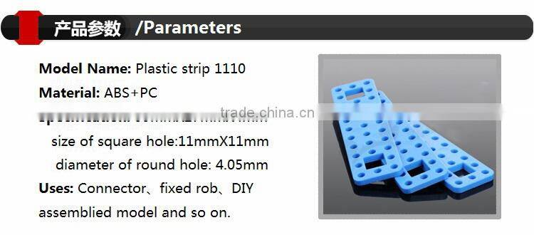 Curved bar plastic strip 1110 DIY model technology make accessories car robot curved bar