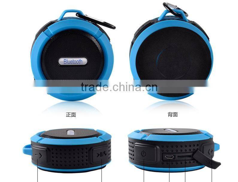 Hot sell sport bluetooth speaker , Useful Waterproof bathroom speaker , Handsome bluetooth car speaker .