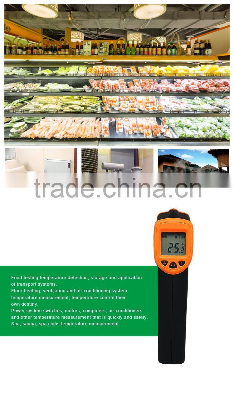 AR320 Digital Non Contact Laser Food Temperature Meter With Backlight Function