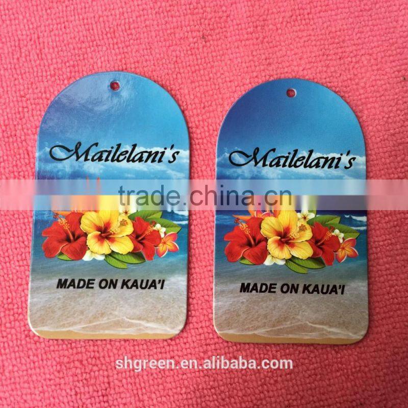 cardboard paper hangtag,beautiful printing swing tag