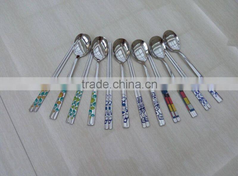 tea spoon in heart shape , spoon types , personalized chopsticks