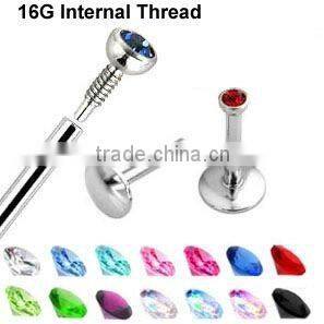 16 Gauge BCR piercing body jewelry titanium piercing