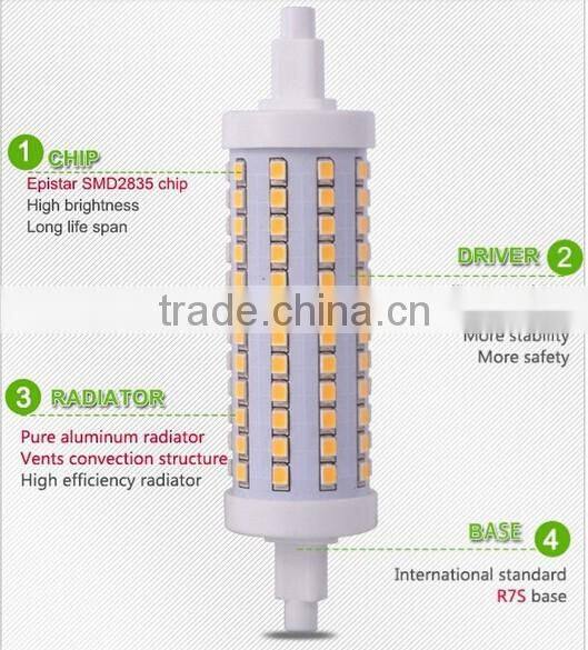 LED R7S 118MM 8W SMD LED R7S
