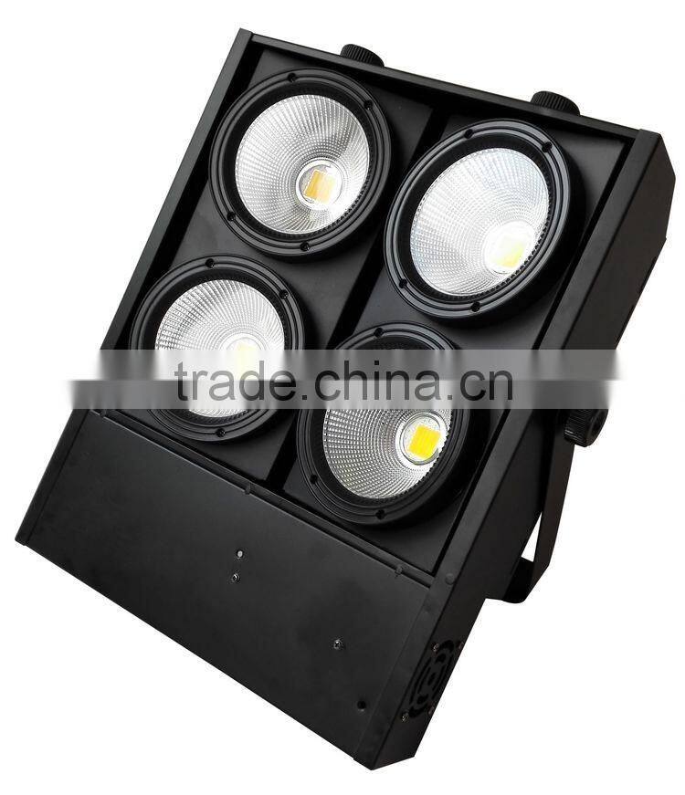 China Factory Price 3200K-6500K Warm/Cool White 2in1 4-Eye 4x100W COB LED Matrix Blinder Stage Light