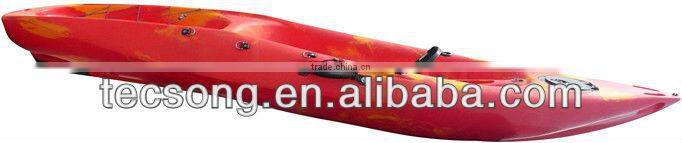 single sit on kayak fishing with view clear port hatch