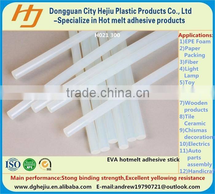 Factory low price hot melt adhesive stick for paper case&carton and decorations