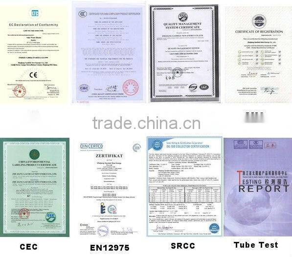 Home Appliances Pressurized Split Solar Water Heater