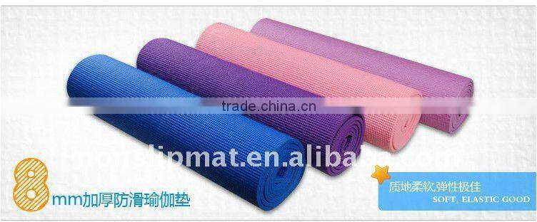 Size 173x61cm PVC anti slip yoga mat