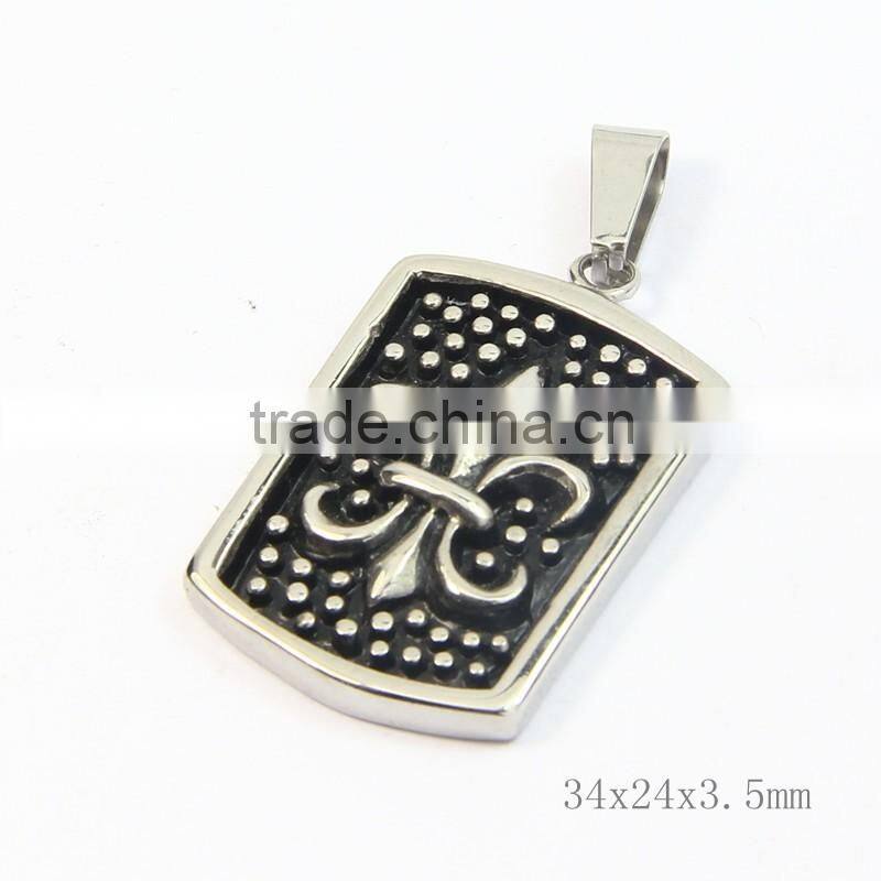 custom pendants for men stainless steel