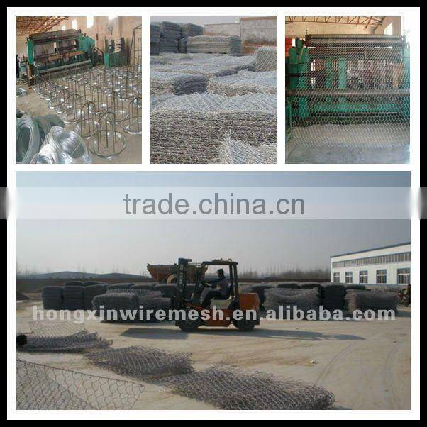 Durable Hexagonal Wire Mesh,Three Twist Gabion Mesh,Hexagonal Wire Netting