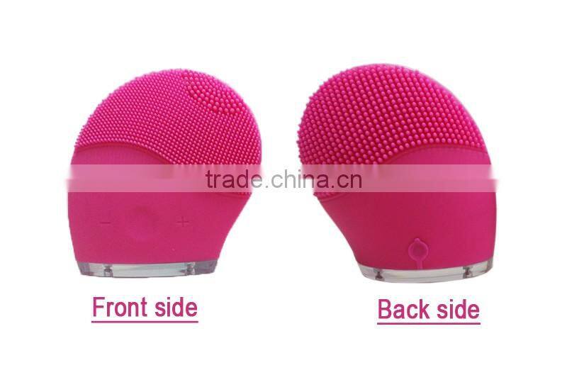 Mini handle best facial brush for sensitive skin CE approval