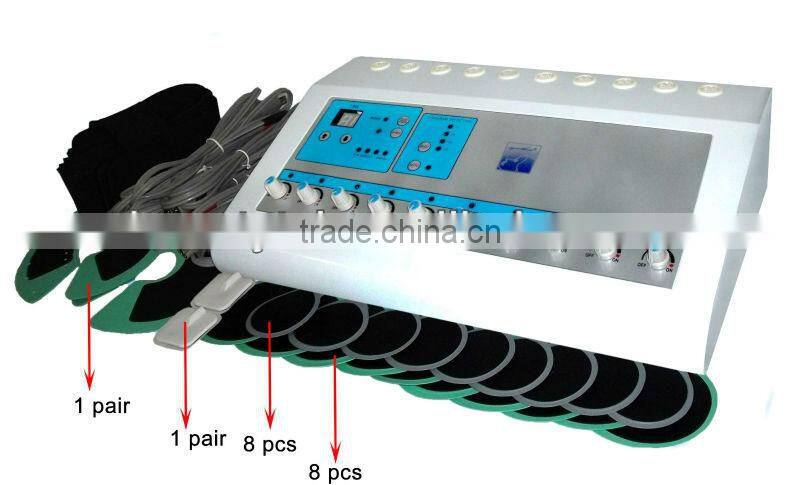 Portable ten ems muscle stimulator
