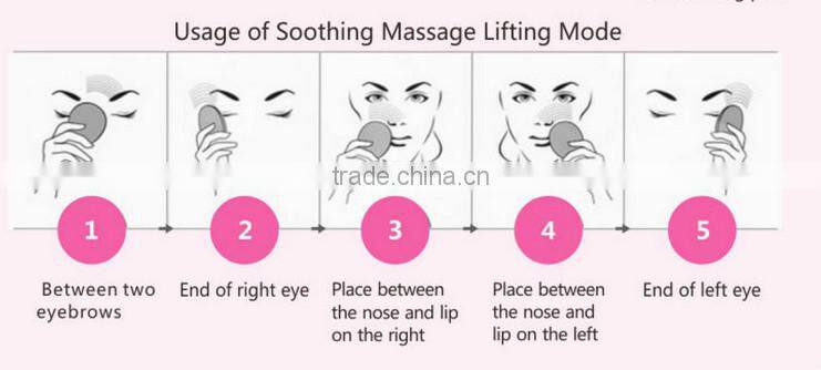 silicone facial cleansing brush