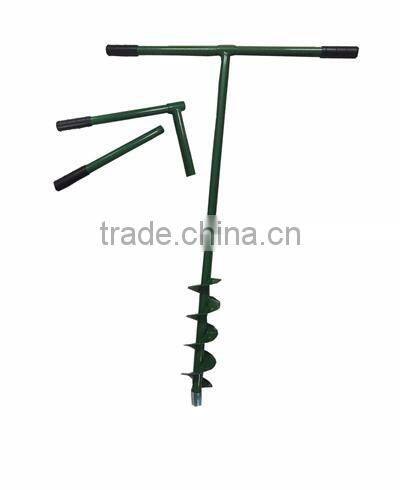 Post Hole Fence Manual Hand Drill Digger Earth Auger 150 mm 6"