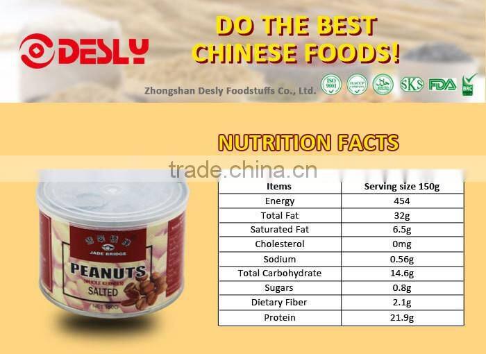 Delicious salted peanut with reliable manufacturer and supplier