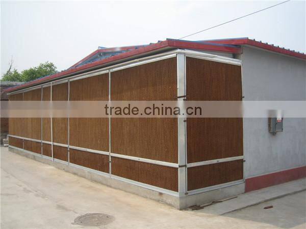 Advanced chicken house evaporative cooling pad for poultry houses